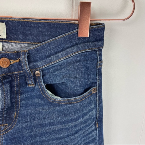 J.Crew Toothpick Dark Wash Skinny Fit Denim Jeans - Picture 4 of 9